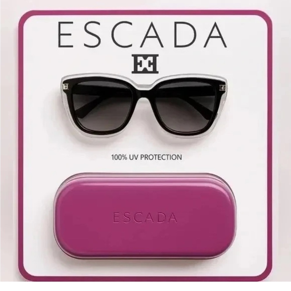 ESCADA Designer Women Sunglasses with Case- 100% UV Protection - 100% Authentic!